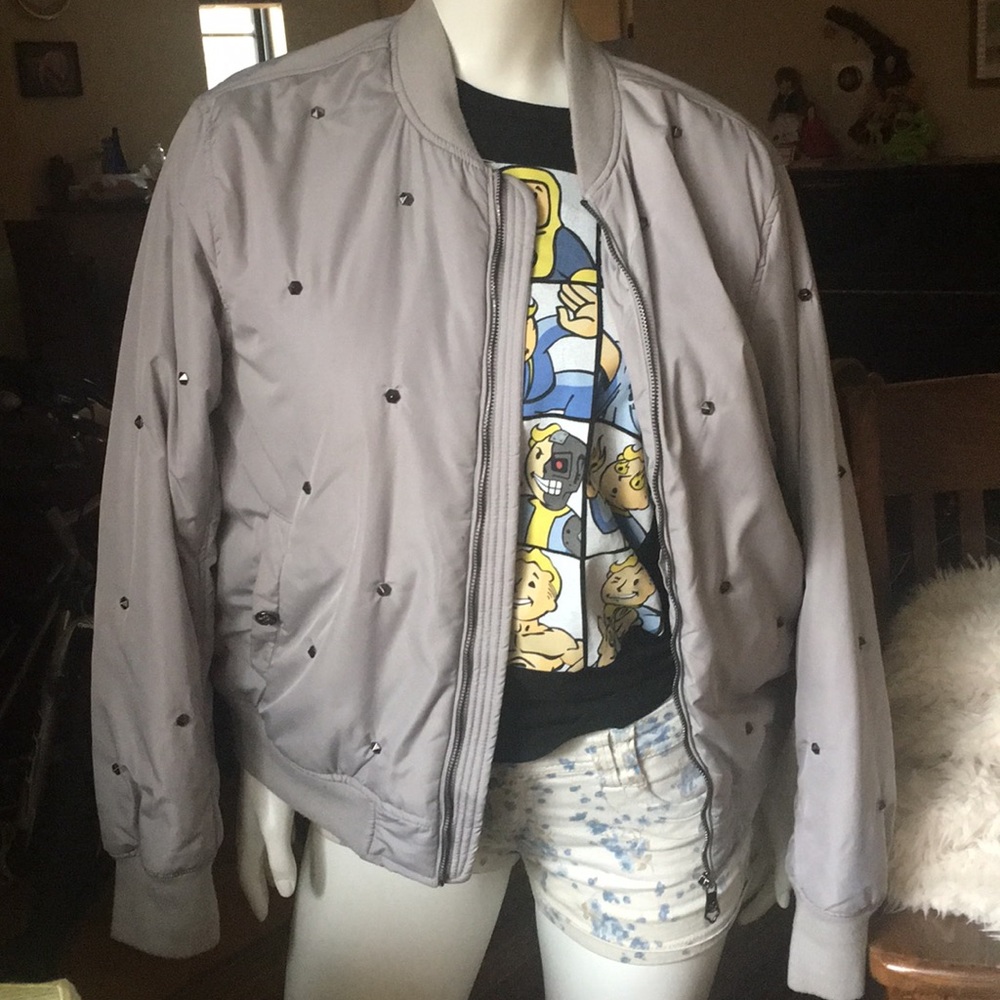 Silver Studded Jacket